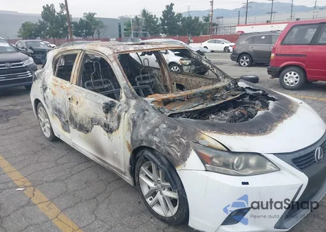 2017 Lexus Ct 200H из США, поврежденный, VIN JTHKD5BH7H2288191